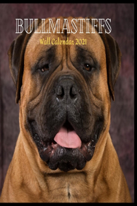Bullmastiffs Wall Calendar 2021