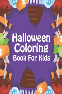 Halloween Coloring Book For Kids