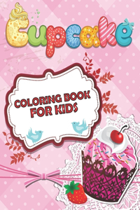 Cupcake Coloring Book For Kids