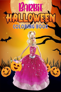 Barbie Halloween Coloring Book