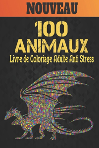 Animaux Livre de Coloriage Adulte Anti Stress