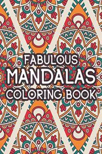 Fabulous Mandalas Coloring Book