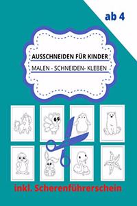 Ausschneiden für Kinder ab 4