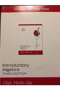 Chapter Test Prep Video on CD for Introductory Algebra