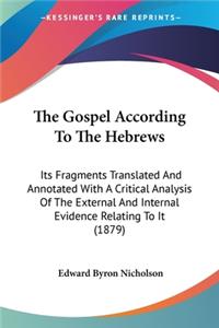 Gospel According To The Hebrews