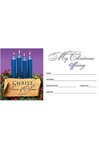 Advent Blue Offering Envelope 2011 (Package of 50)