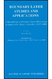 Boundary Layer Studies and Applications