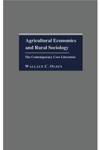 Agricultural Economics and Rural Sociology