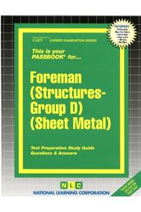Foreman (Structures-Group D) (Sheet Metal)