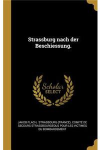 Strassburg nach der Beschiessung.
