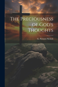 Preciousness of God's Thoughts