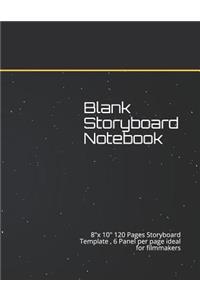 Blank Storyboard Notebook