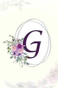 G - Monogrammed Gratitude Journal