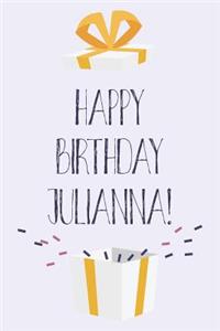 Happy Birthday Julianna