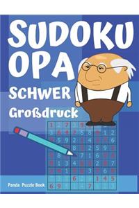 Sudoku Opa - Schwer - Großdruck