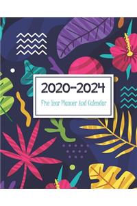2020-2024 Five Year Planner And Calendar