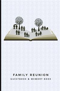 Family Reunion Guestbook & Memory Book