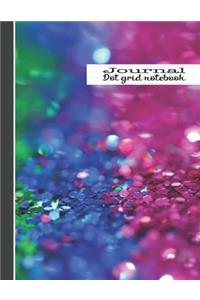 Dot grid notebook journal