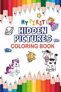 My First Hidden Pictures Coloring Book