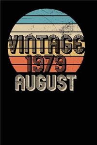 Vintage 1979 August