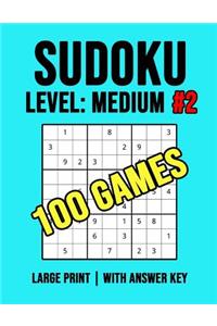 Sudoku Level Medium #2 - 100 Games