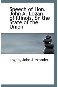 Speech of Hon. John A. Logan, of Illinois, on the State of the Union