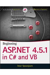 Beginning ASP.NET 4.5.1: In C# and VB