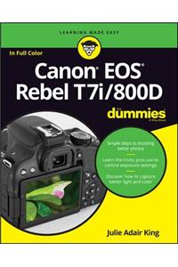 Canon EOS Rebel T7i/800D For Dummies