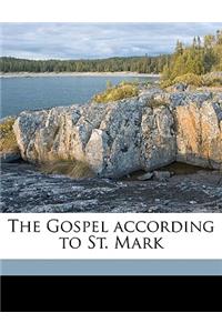 The Gospel According to St. Mark Volume V.41