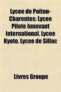 Lycee de Poitou-Charentes