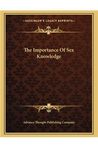 The Importance of Sex Knowledge