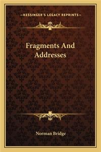 Fragments And Addresses