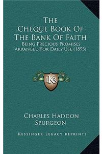 Cheque Book Of The Bank Of Faith