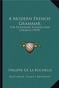 Modern French Grammar