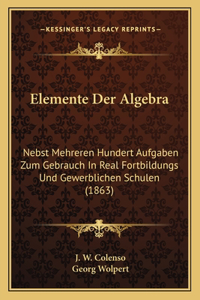 Elemente Der Algebra