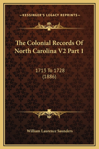 Colonial Records Of North Carolina V2 Part 1