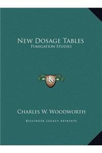 New Dosage Tables