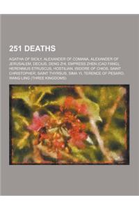 251 Deaths
