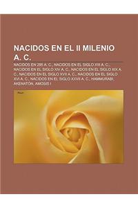 Nacidos En El II Milenio A. C.
