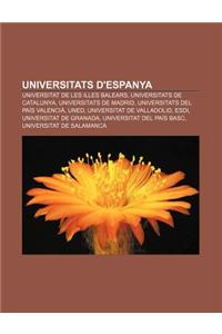Universitats D'Espanya