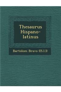 Thesaurus Hispano-Latinus