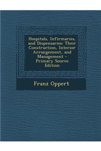 Hospitals, Infirmaries, and Dispensaries