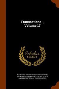 Transactions -, Volume 17