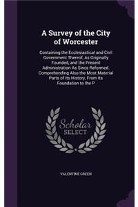 Survey of the City of Worcester