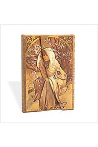 Mucha, Winter Child, Mini, Lin