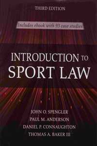 Introduction to Sport Law With Case Studies in Sport Law