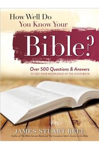 How Well Do You Know Your Bible?