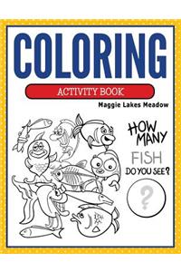 Coloring Activity Book