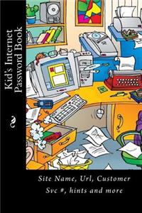 Kid's Internet Password Book