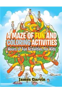 Maze of Fun and Coloring Activities
